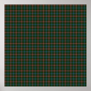 Manitoba tartan poster