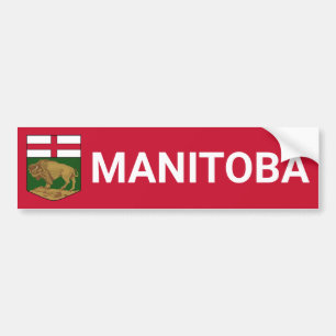 Manitoba-Wappen - KANADA Autoaufkleber