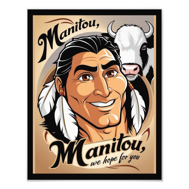 Manitou Fotodruck (Vorne)
