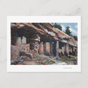 Manitou Springs, Colorado - Cliff Besiedlungen Postkarte