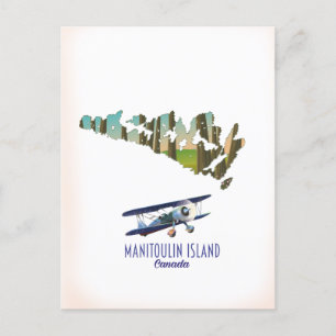 Manitoulin-Insel Kanada Karte