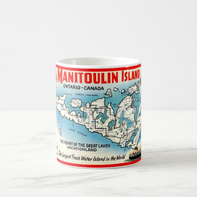 Manitoulin Island Ontario Tasse (Mittel)