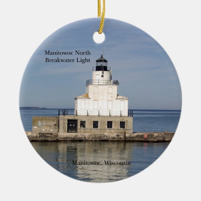 Manitowoc North Breakwater Light Ornament (Vorne)