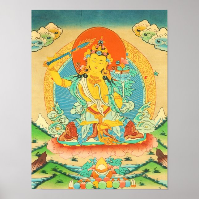 Manjushri Poster (Vorne)