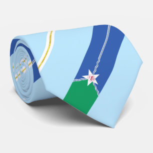 Mankato (Minnesota) Stadtflagge Neck Tie Krawatte