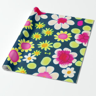 MankDhani Blume Musterpapier Geschenkpapier