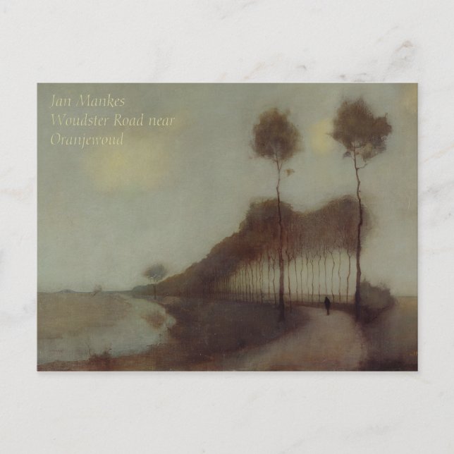 Mankes Woudster Road Oranjewoud CC0688 Postcard Postkarte (Vorderseite)
