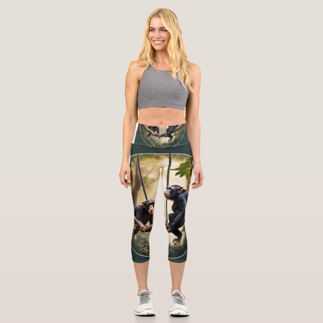 Mankey Leggings (Vorderseite)