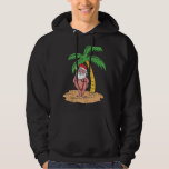 Mankini Santa Summer Swimsuit Christmas im Juli B Hoodie<br><div class="desc">Mankini Santa Sommer Badeanzug Weihnachten im Juli Strand</div>