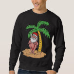 Mankini Santa Summer Swimsuit Christmas im Juli B Sweatshirt<br><div class="desc">Mankini Santa Sommer Badeanzug Weihnachten im Juli Strand</div>