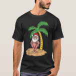 Mankini Santa Summer Swimsuit Christmas im Juli B T-Shirt<br><div class="desc">Mankini Santa Sommer Badeanzug Weihnachten im Juli Strand.</div>