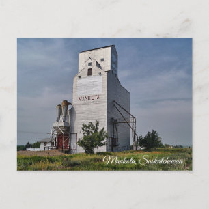 Mankota Grain Elevator Postkarte