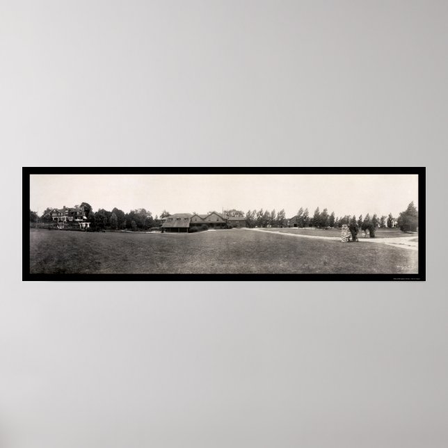 Manlius Military Academy, New Yorker Foto 1909 Poster (Vorne)