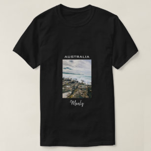 Manly Beach Surf Australien Reisen T-Shirt