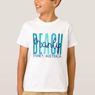 Manly Beach Sydney Australia (Ozean) T-Shirt
