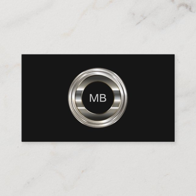 Manly Consultant Business Cards Visitenkarte (Vorderseite)