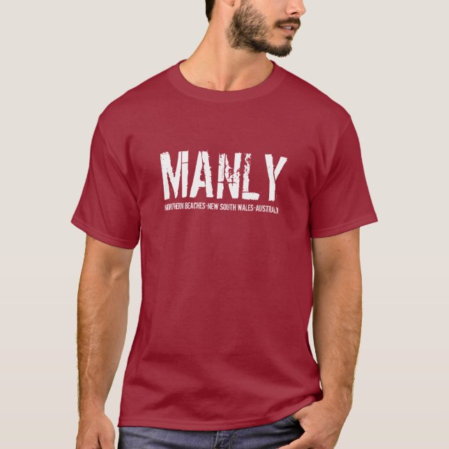 Manly - Nordstrände T-Shirt (Vorderseite)