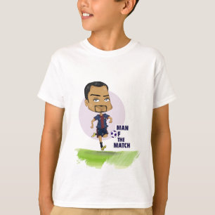 Mann am Spiel T-Shirt
