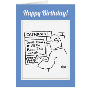 Mann an der Geldmaschine