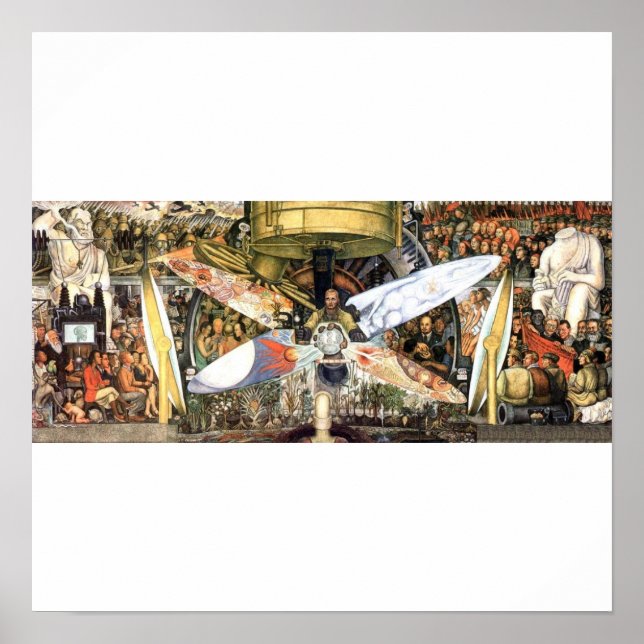 Mann an der Kreuzung Poster (Vorne)