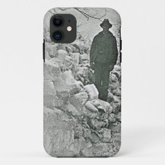 Mann auf Schnee Case-Mate iPhone Fall Hülle