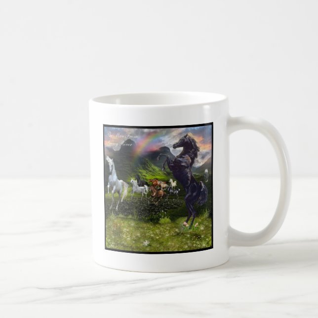 Mann aus dem Snowy River Tasse (Rechts)