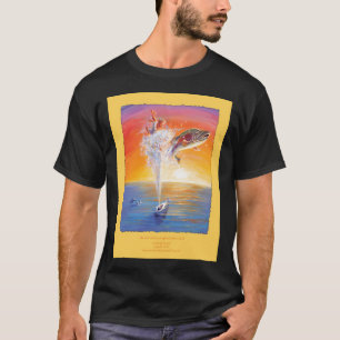 Mann aus dem Weltraum Walsspritzer 2 T-Shirt