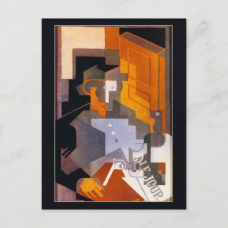 Mann aus Touraine von Juan Gris Postkarte