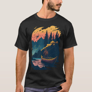 Mann beim Fischen T-Shirt