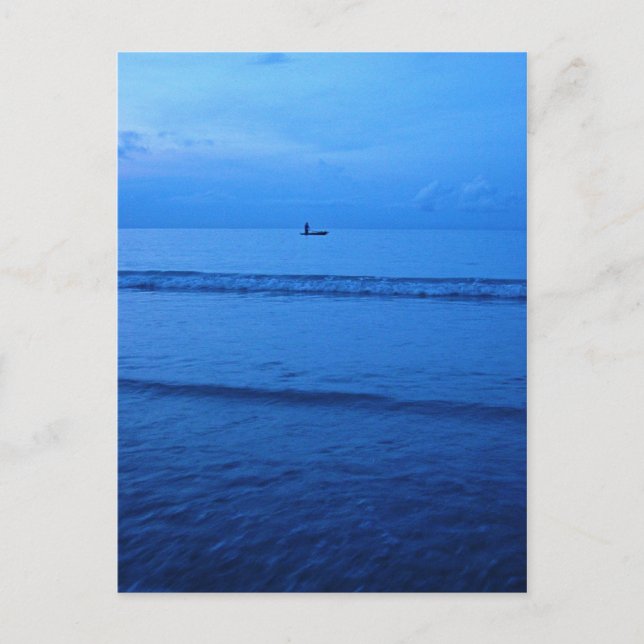 Mann, Bin Tan. Postkarte (Vorderseite)