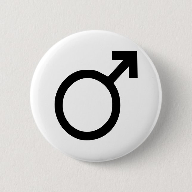 Mann Button (Vorderseite)
