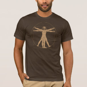 Mann Da Vincis Vitruvian T-Shirt