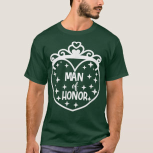 Mann der Ehrenbride Idea Junggeselinnen-Abschied W T-Shirt