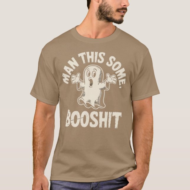 Mann, der ein bisschen Boshit T-Shirt (Vorderseite)