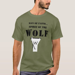Mann des Glaubens ... Geist des Wolfes SHIRT