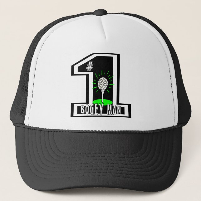 Mann des Phantom-#1 Truckerkappe (Vorderseite)