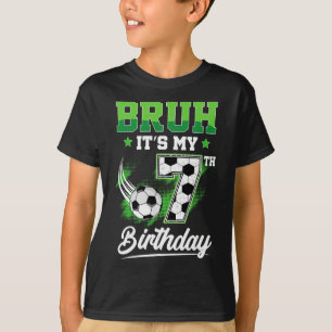 Mann, es ist mein 7. Geburtstag Junge Sport Fan 7 T-Shirt