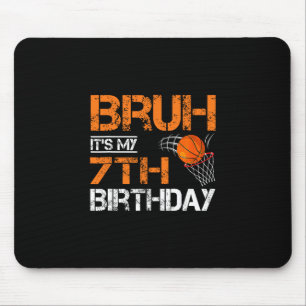 Mann, es ist mein 7. Geburtstag Sketll 7-jähriger Mousepad