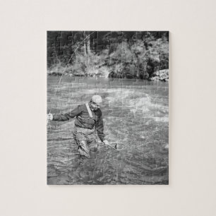 Mann-Fischen Puzzle