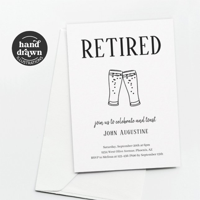 Mann/Frau Bier oder Brauenthema Party für die Ruhe Einladung (Von Creator hochgeladen)