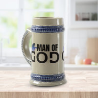 Mann Gottes - Betender Mann Becher