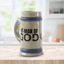 Mann Gottes - Betender Mann Becher