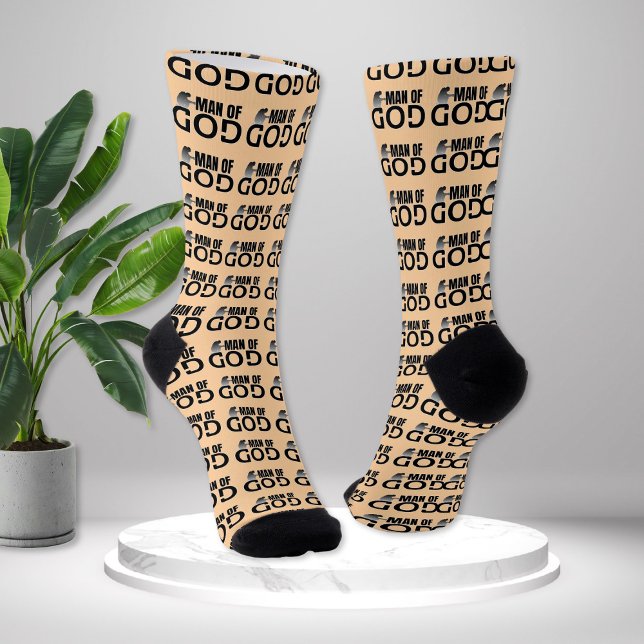 Mann Gottes Neuheitssocken Socken (Von Creator hochgeladen)