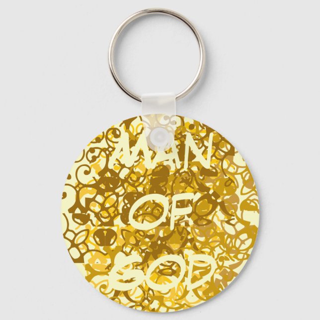 Mann Gottes Schlüsselanhänger (Vorderseite)