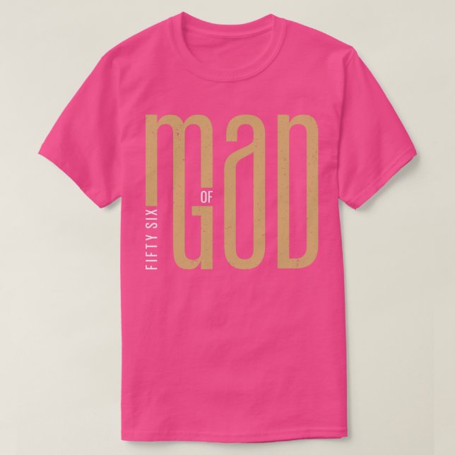 Mann Gottes TShirt (Design vorne)