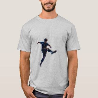 Mann graue Farbe T-Shirt Spieler Design