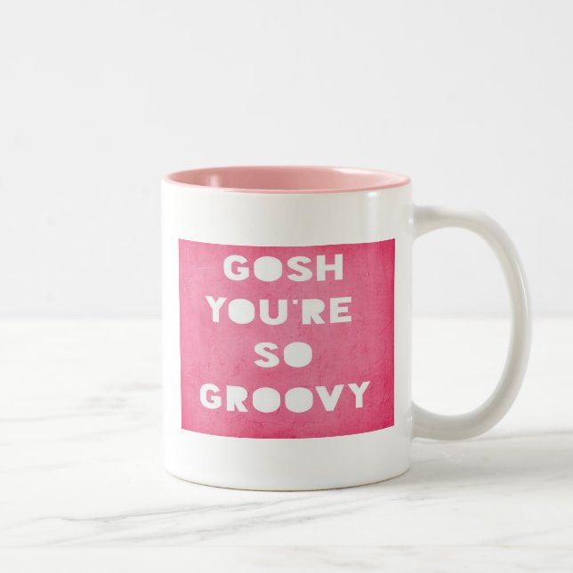 Mann, Groovy Tasse (Rechts)