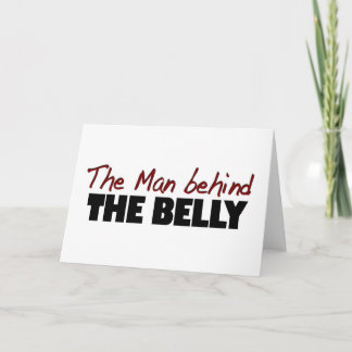 Mann hinter dem Bauch Karte