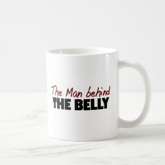 Mann hinter dem Bauch Tasse