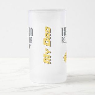 Mann hinter dem Bier - Tasse meines Vaters